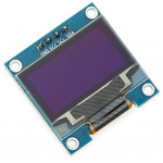 HR0089 4pin New 128X64 OLED LCD LED Display Module 0.96" I2C IIC Communicate-Blue Color